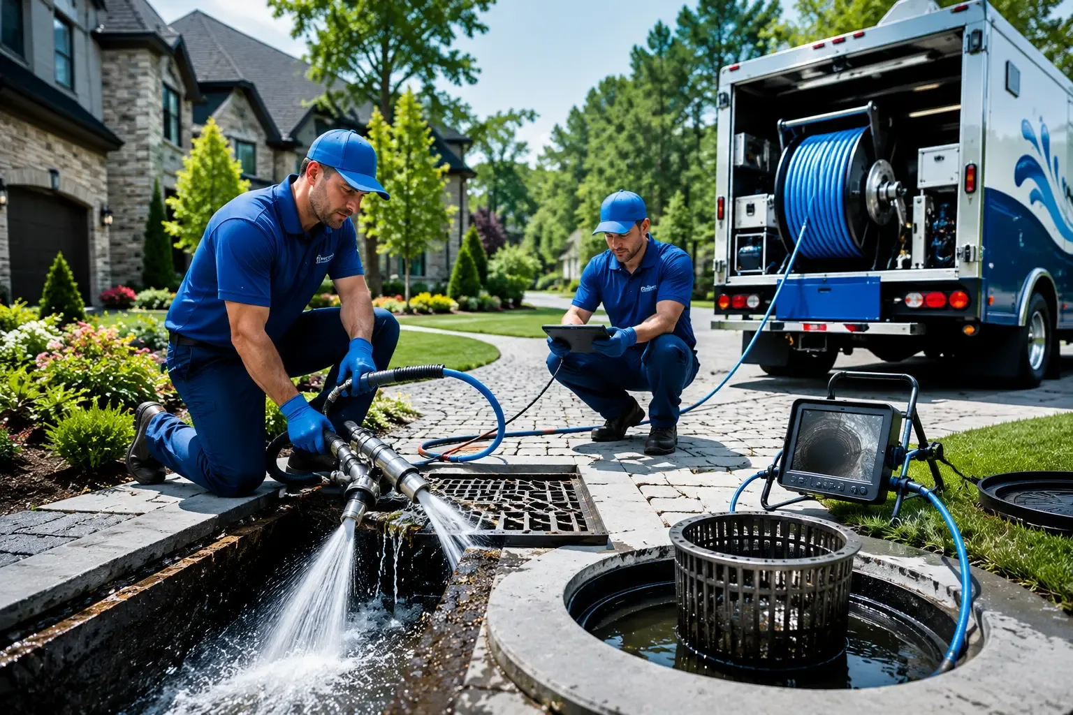 Local outdoor drain cleaning professionals in Belva, WV